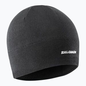 Salomon téli sapka mély fekete (Beanie LC1847100) kép