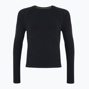 Férfi termoaktív pulóver Smartwool Intraknit Active Base Layer black (Intraknit Active Base Layer LS 12790-001) kép