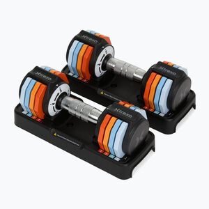 Állítható kézisúlyzó készlet XTREXO 2 x 5 kg multicolor (TXO-B4W018) kép