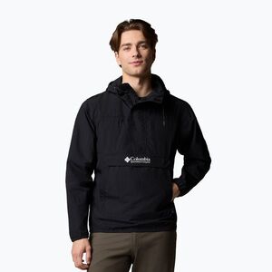 Férfi Columbia Challenger széldzseki Anorak fekete (Challenger Windbreaker Anorak 2117001010) kép
