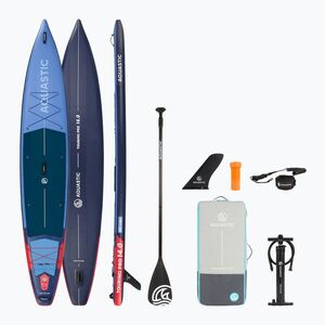 Deszka szett SUP felfújható AQUASTIC Touring Pro 14'0" sötétkék (Touring Pro 14'0" AQS-B5I031-BL) kép