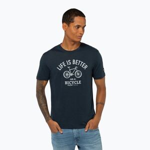 Férfi póló super.natural Better Bike Tee blueberry/vapor grey (Better Bike Tee SNMP01015) kép