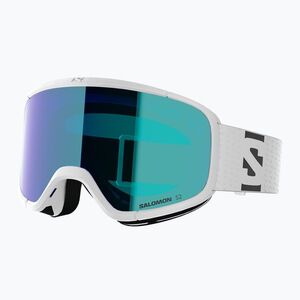Sí szemüveg Salomon Aksium 2.0 white/ml mid blue (Aksium 2.0 L47906500) kép