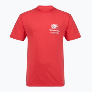 Férfi póló Vans Stacked Hi Tee crimson haze (Stacked Hi Tee VN000PEWFO9) kép