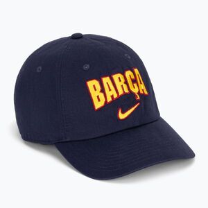 Ellenzős sapka Nike FC Barcelona Club Cotton blackened blue (FC Barcelona Club Cotton IR4757-498) kép