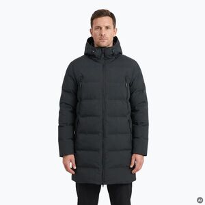 Férfi bélelt kabát Ravin ECO fekete (Ravin KDV-B6AP632-BLK) kép