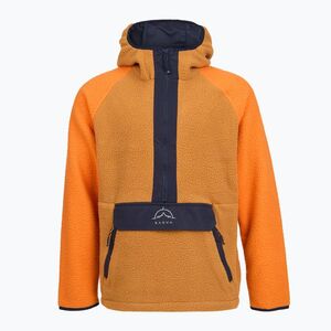 Bluza polarowa męska KADVA RODIA brązowy (RODIA KDV-B6AP653-BRW) kép
