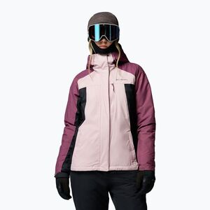 Női síkabát Columbia Snowy Summit Ins mineral pink/black/antique mauve x dye (Snowy Summit Ins 2085901618) kép