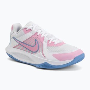 Röplabda cipő Nike Zoom Hyperspeed Court 2 white/pink rise/valor blue (Zoom Hyperspeed Court 2 IB9554-102) kép