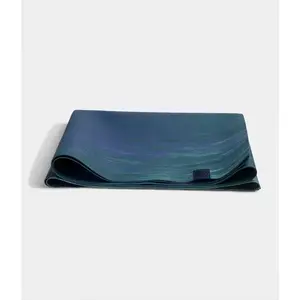 Manduka eKO Superlite Travel Yoga Mat 1.5mm – természetes gumi jógaszőnyeg - Blue Toad Marble kép