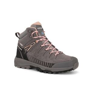 Női bokáig érő túracipő TREZETA Thunder Leather Mid W´s Wp, Grey Rose kép