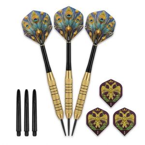Darts nyíl Shot Solo Brass Plated Value Range steel 3 db kép