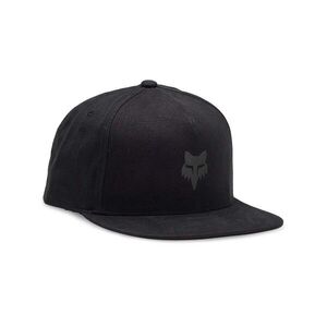 FOX Kerékpáros sapka - FOX HEAD SNAPBACK - fekete kép