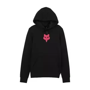FOX póló - W FOX HEAD FLEECE - fekete/rózsaszín kép