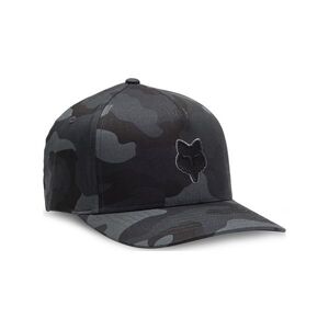 FOX Kerékpáros sapka - FOX HEAD FLEXFIT - fekete/szürke kép