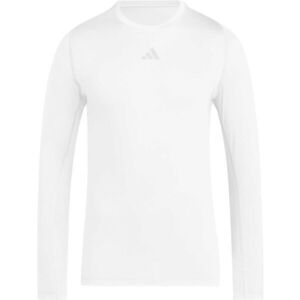 adidas TECHFIT LS TEE M Férfi sportos póló, fehér, méret kép