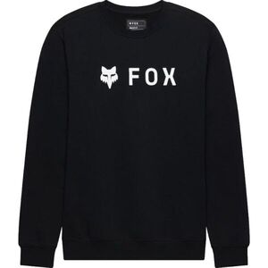 Fox ABSOLUTE FLEECE CREW Férfi pulóver, fekete, méret kép