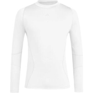 adidas TECHFIT CR LS TEE M Férfi sport póló, fehér, méret kép