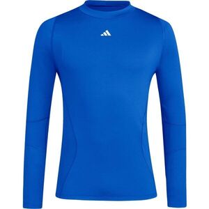 adidas TECHFIT CR LS TEE M Férfi sport póló, kék, méret kép