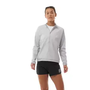 Compressport AURA WINDPROOF JACKET Női dzseki, szürke, méret kép