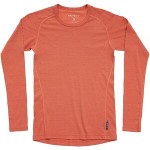 Devold ADVENTURE MERINO 190 SHIRT WMN Női merinó póló, narancssárga, méret kép