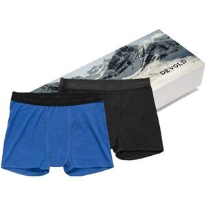 Devold BREEZE MERINO 150 BOXER MAN 2PK Férfi merinó boxeralsó, fekete, méret kép