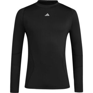 adidas TECHFIT CR LS TEE M Férfi sport póló, fekete, méret kép