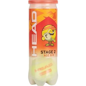 Head STAGE 2 Junior teniszlabda, fényvisszaverő neon, méret kép