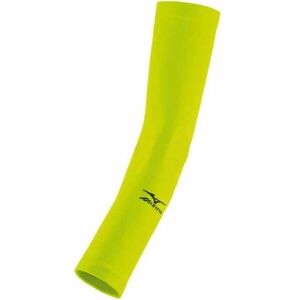 Mizuno ARMGUARD W Kerékpáros karmelegítő nőknek, fényvisszaverő neon, méret kép