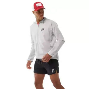 Compressport AURA WINDPROOF JACKET Férfi dzseki, szürke, méret kép