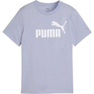 Puma ESSENTIALS NO. 1 LOGO TEE G Lány póló, lila, méret kép