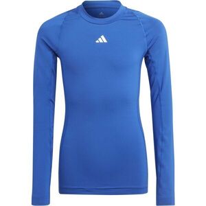 adidas TECHFIT LS TEE Y Gyerek sportos póló, kék, méret kép