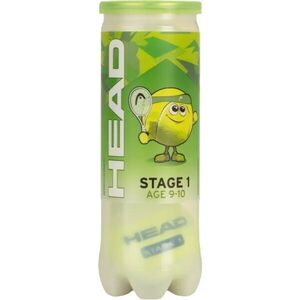 Head STAGE 1 Junior teniszlabdák, fényvisszaverő neon, méret kép
