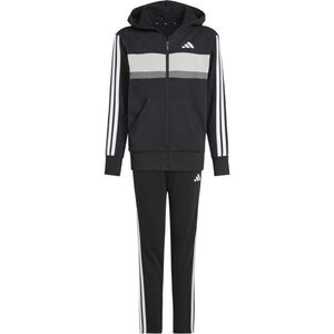 adidas 3 STRIPES TIBERIO Fiú melegítő szett, fekete, méret kép