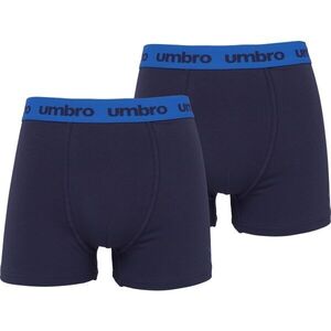 Umbro BOXER SHORT 2 PACK Férfi boxeralsó, sötétkék, méret kép