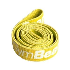 GymBeam CROSS BAND LEVEL 1 Textil erősítő gumi, sárga, méret kép