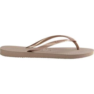 HAVAIANAS SLIM Női flip-flop papucs, arany, méret 35/36 kép