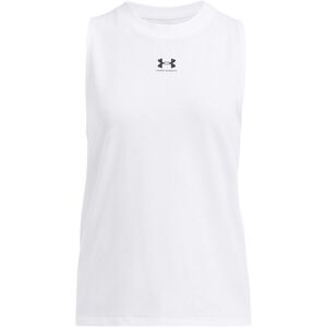Under Armour CAMPUS MUSCLE Női felső, fehér, méret M kép