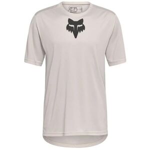 Fox RANGER SS JERSEY FOX HEAD Férfi kerékpáros mez, fehér, méret kép