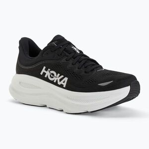 Férfi futócipő HOKA Bondi 9 Wide fekete/fehér (Bondi 9 Wide 1162013-BWHT) kép