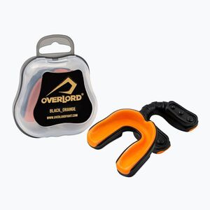 Állkapocsvédő + doboz Overlord Gel fekete/narancs (Gel 300001-BK_OR) kép