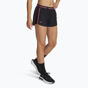 Under Armour Tech Play Up női rövidnadrág fekete/szuper rózsaszín (Tech Play Up 1389882-003) kép