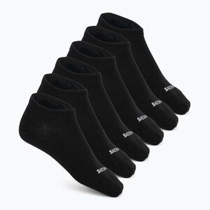 férfi zokni SKECHERS Non Terry Low Cut 6 pár black (Non Terry Low Cut S601841-001) kép