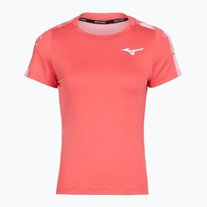 Női teniszpóló Mizuno Daybreakers Printed calypso coral (Daybreakers Printed 62GAC70061) kép