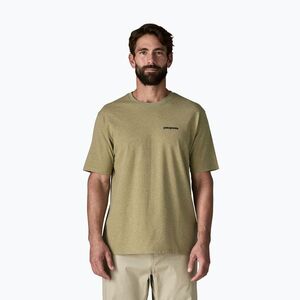 Férfi póló Patagonia P-6 Logo Responsibili-Tee p-6 outline/gumtree green (P-6 Logo Responsibili-Tee 38504) kép