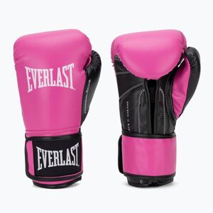 Bokszkesztyűk Everlast Powerlock Pro OG H&L Training Glove pink/black (Powerlock Pro OG H&L Training Glove EV4005HL-PNK/BLK) kép