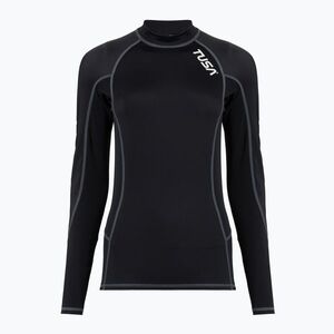 Női úszó hosszú ujjú felső TUSA Black rashguard (Rashguard TA5141 BK) kép