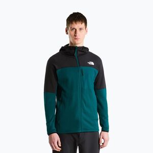 Férfi kabát The North Face Polartec Powergrid Stormgap Hoodie Pacific Teal/Tnf Black (Polartec Powergrid Stormgap Hoodie NF0A8G2WS7K1) kép