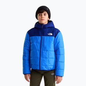 Gyerek bélelt kabát The North Face Reversible Shasta FZ Hooded active blue/bol (Reversible Shasta FZ Hooded NF0A88TPRC71) kép