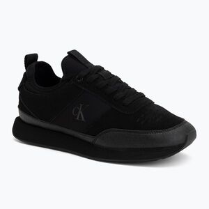 Férfi cipők Calvin Klein HM0HM02305 Retro Runner Sock triple black (HM0HM023050GJ) kép